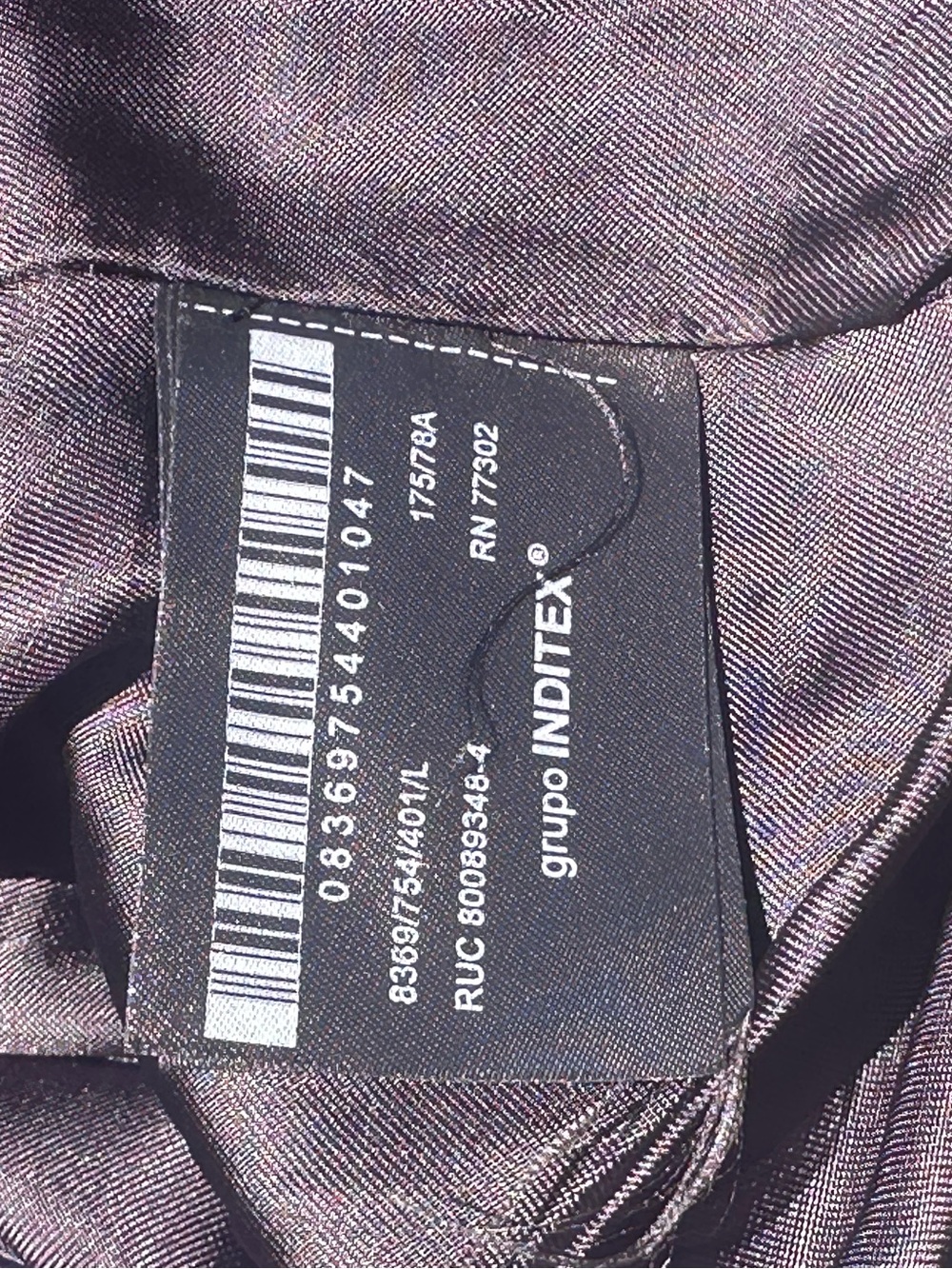 Zara Collection 14 A/W 2023 Taffeta Women's Navy Blue Balloon Midi Skirt, L - Picture 14 of 16